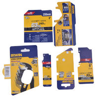 Blister card for tool packaging