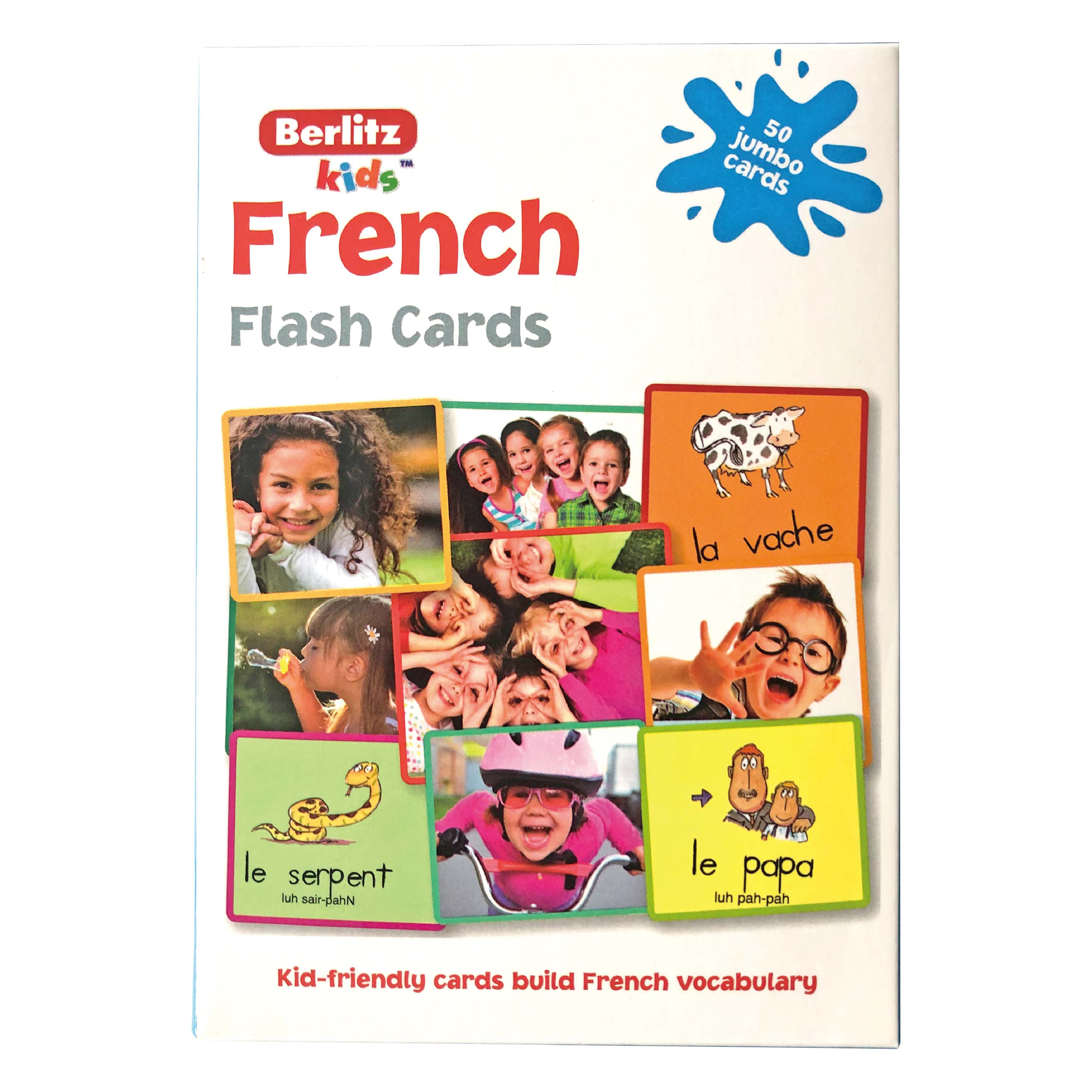 Custom kids cards kids learning flash cards